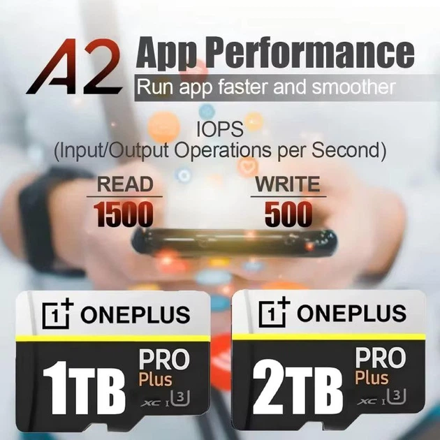 Карта памяти Micro TF/SD 1 TB (10 Class) OnePlus - Фото 4 Карта памяти Micro TF/SD 1 TB (10 Class) OnePlus - изображение 4
