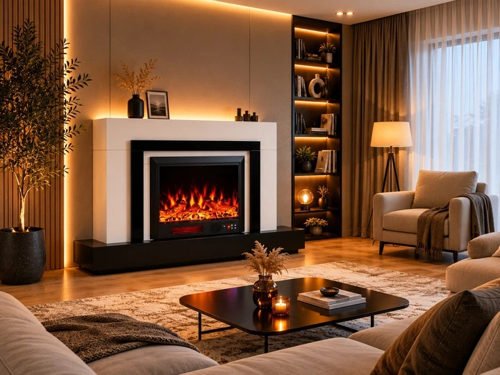 Электрический камин Fireplace Craftsman Tokado 1500 Вт с порталом, звук потрескивания дров (10080120) - Фото 5 Электрический камин Fireplace Craftsman Tokado 1500 Вт с порталом, звук потрескивания дров (10080120) - изображение 5