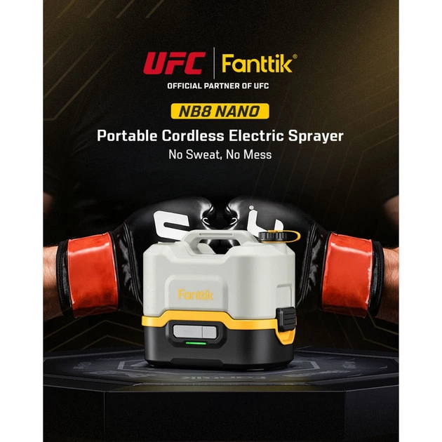 Мийка високого тиску акумуляторна Fanttik NB8 Nano 6,3 л 2600 мА·год Б/В - Фото 8 Мийка високого тиску акумуляторна Fanttik NB8 Nano 6,3 л 2600 мА·год Б/В - зображення 8