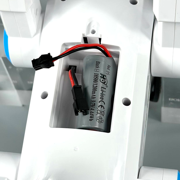 Робот-собака на радиоуправлении с Bluetooth-колонкой 24см 25см S-Cyberdog BG 1544 Белый - изображение 7