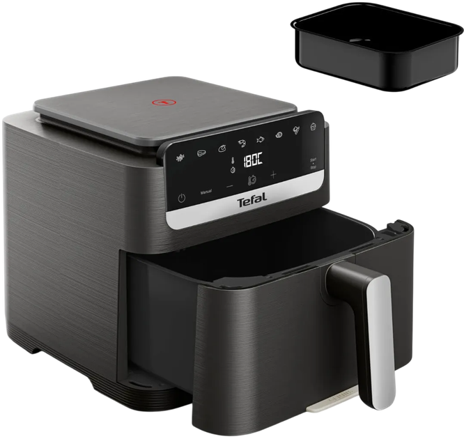 Frytkownica beztłuszczowa Tefal Easy Fry Mega EY866HE1 - obraz 2