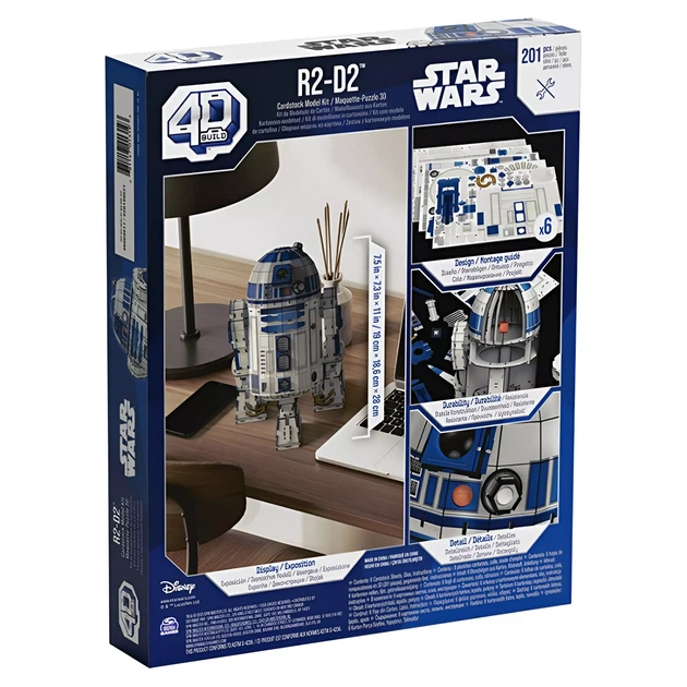 3D-пазл 4D Build Star Wars Дроид R2-D2 (SM45757/6069817) - изображение 7