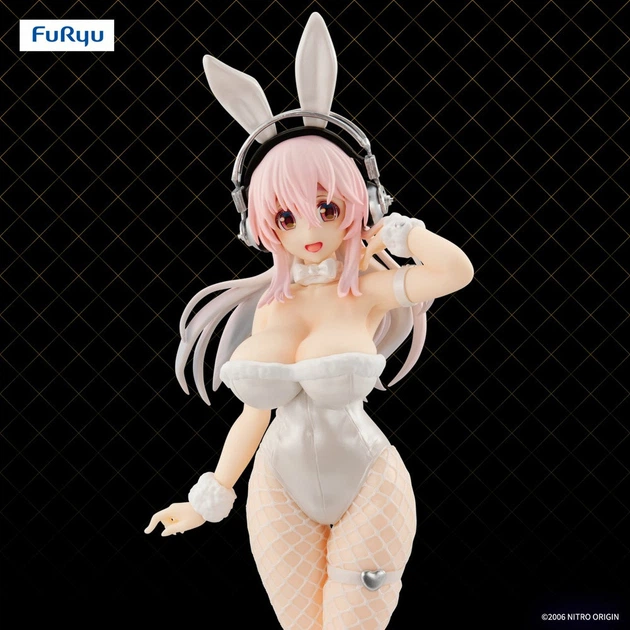 Фігурка Супер Соніко FuRyu BiCute Bunnies Pearl White ver. з аніме Super Sonico - изображение 2