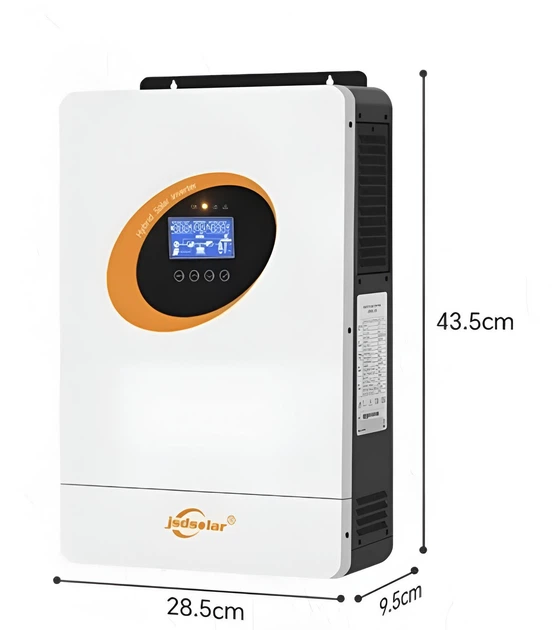 Гибридный инвертор JSDsolar J4000E 24V 4000W, MPPT 40-450В, Белый (J4000E) - изображение 2