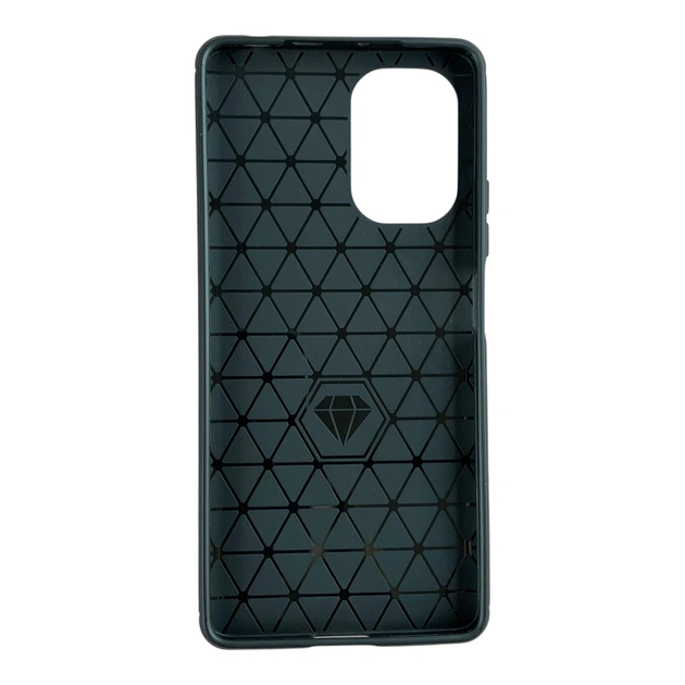 Чехол для Xiaomi Poco F5 черный карбон (карбон, противоударный) - Фото 2 Чехол для Xiaomi Poco F5 черный карбон (карбон, противоударный) - изображение 2