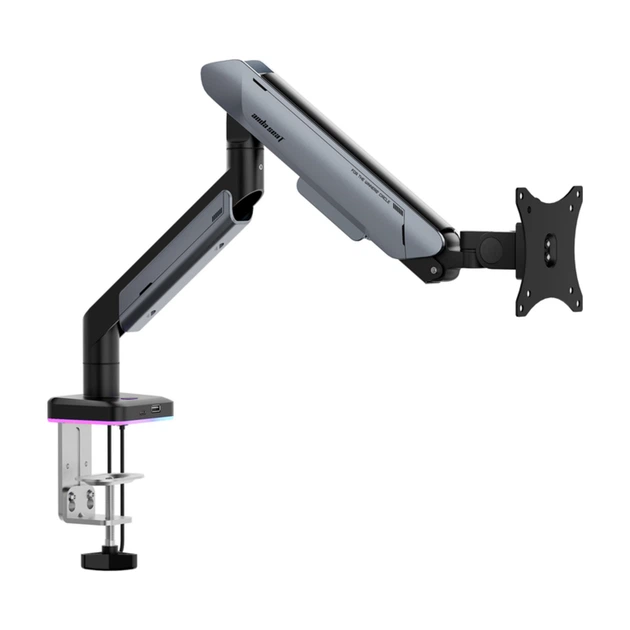 Кріплення для монітора Anda Seat Stealth PRO II RGB 17''-42'' Titanium (AD-W-A9X-1S-BT) - Фото 1 Кріплення для монітора Anda Seat Stealth PRO II RGB 17''-42'' Titanium (AD-W-A9X-1S-BT) - зображення 1
