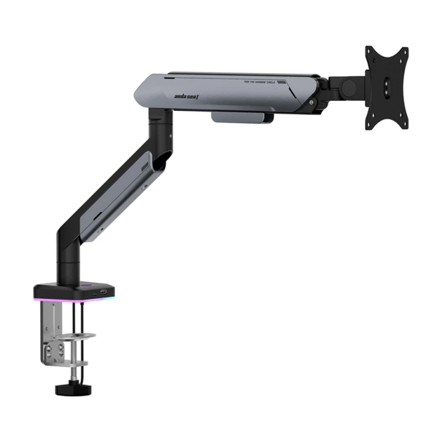 Кріплення для монітора Anda Seat Stealth PRO II RGB 17''-42'' Titanium (AD-W-A9X-1S-BT) - Фото 3 Кріплення для монітора Anda Seat Stealth PRO II RGB 17''-42'' Titanium (AD-W-A9X-1S-BT) - зображення 3