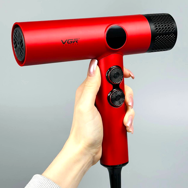 Профессиональный фен 7000-11000 RPM 40 уровней обдува VGR V-401 черный - изображение 8