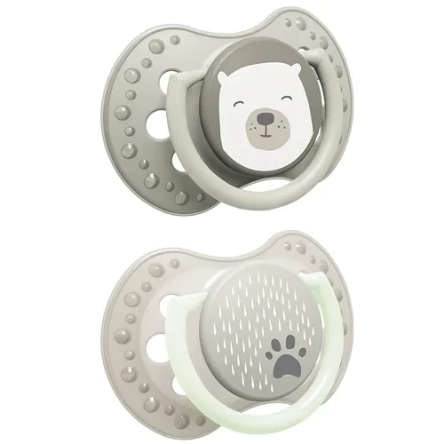 Пустышка силиконовая динамическая LOVI 0-6 мес. Buddy Bear - Фото 1 Пустышка силиконовая динамическая LOVI 0-6 мес. Buddy Bear - изображение 1