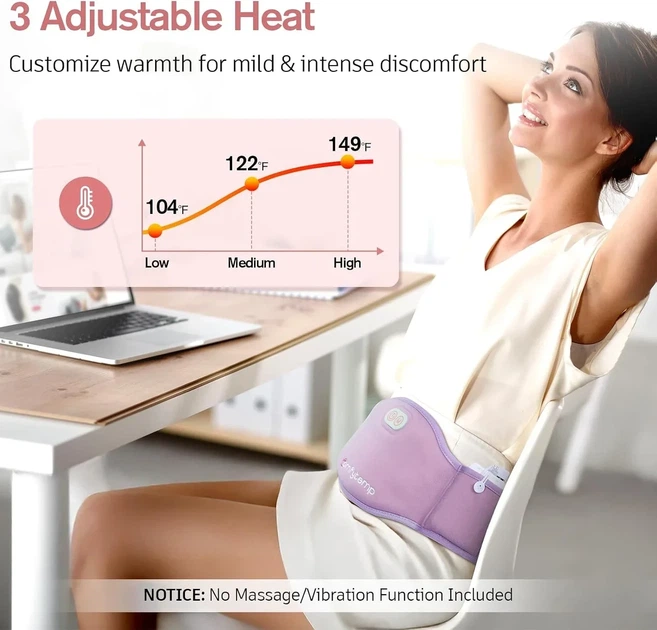 Грелка портативная Comfytemp двухзонная для живота и спины при менструации - изображение 3