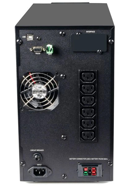 Комплект ДБЖ Powercom Macan MAC-1500 LCD IEC + Battery Pack - изображение 2