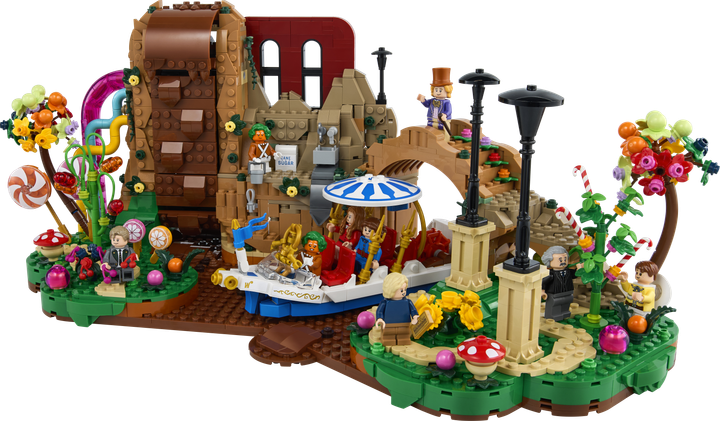 Zestaw klocków LEGO Ideas Willy Wonka i fabryka czekolady 2025 elementów (21360) - Zdjęcie 2 Zestaw klocków LEGO Ideas Willy Wonka i fabryka czekolady 2025 elementów (21360) - obraz 2