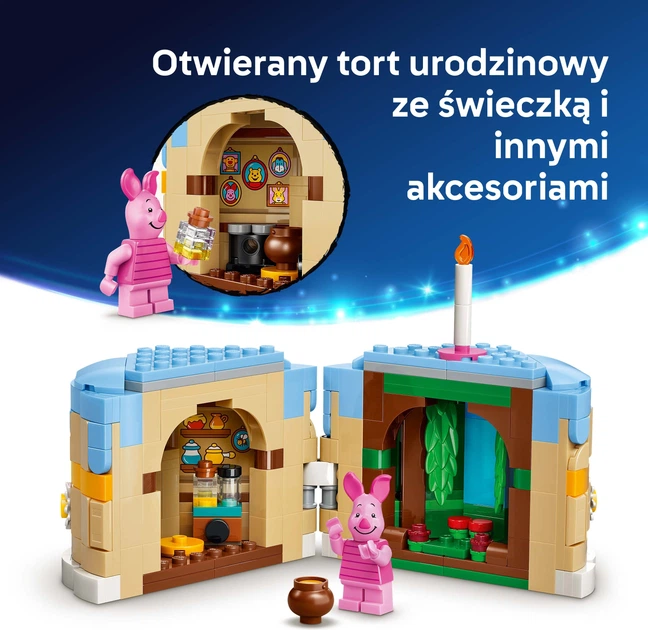Конструктор LEGO Disney Веселий день народження Паця 544 деталі (43305) - Фото 4 Конструктор LEGO Disney Веселий день народження Паця 544 деталі (43305) - зображення 4