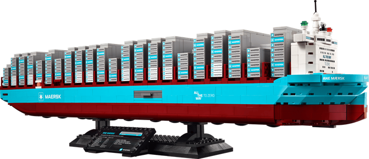 Конструктор LEGO Контейнеровоз Maersk с двухтопливным двигателем 1516 деталей (40955) - Фото 2 Конструктор LEGO Контейнеровоз Maersk с двухтопливным двигателем 1516 деталей (40955) - изображение 2