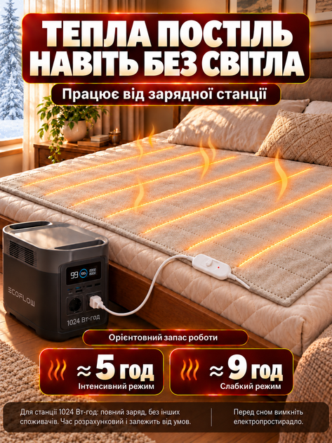 Плед с подогревом от сети 220 В 120×160 см электроодеяло от сети одеяло с подогревом электроплед электропростынь 2 режима YASAM бежевый - Фото 3 Плед с подогревом от сети 220 В 120×160 см электроодеяло от сети одеяло с подогревом электроплед электропростынь 2 режима YASAM бежевый - изображение 3