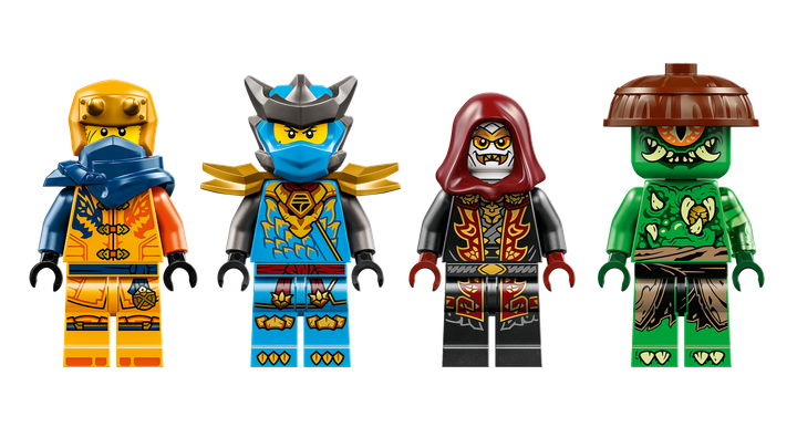 Конструктор LEGO Ninjago Битва дракона Рию 347 элемента (71855) - изображение 6