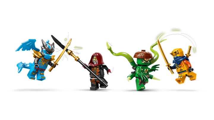 Конструктор LEGO Ninjago Битва дракона Рию 347 элемента (71855) - изображение 8