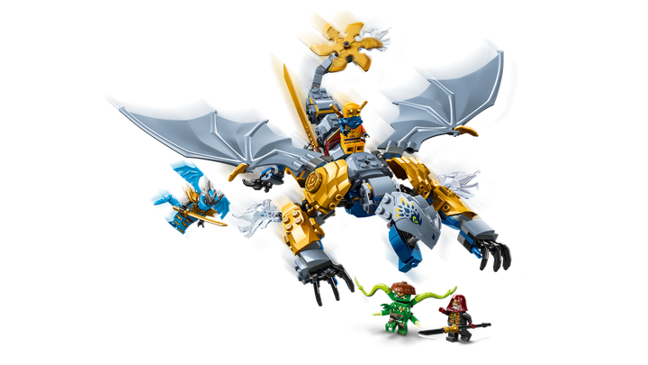 Конструктор LEGO Ninjago Битва дракона Рию 347 элемента (71855) - изображение 9