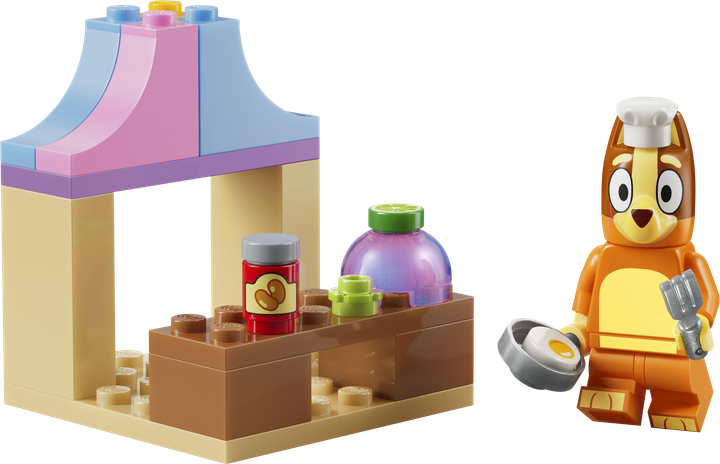 Zestaw klocków LEGO Bluey Wytworna restauracja z Bingo 23 elementy (30713) - Zdjęcie 2 Zestaw klocków LEGO Bluey Wytworna restauracja z Bingo 23 elementy (30713) - obraz 2
