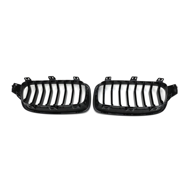 Ніздрі решітки радіатора переднього бампера BMW 3 series F30/F35/F31 2011-2019 Black 1BAR - Фото 2 Ніздрі решітки радіатора переднього бампера BMW 3 series F30/F35/F31 2011-2019 Black 1BAR - зображення 2