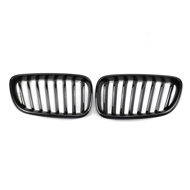 Ніздрі решітки радіатора переднього бампера BMW 2 series F22/F23 2014-2019 Black 1BAR - Фото 2 Ніздрі решітки радіатора переднього бампера BMW 2 series F22/F23 2014-2019 Black 1BAR - зображення 2