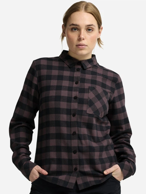 Рубашка хлопковая женская Jack Wolfskin Lite Flannel Shirt W A66471-T0600 S Фиолетовая (4064886765893) - Фото 1 Рубашка хлопковая женская Jack Wolfskin Lite Flannel Shirt W A66471-T0600 S Фиолетовая (4064886765893) - изображение 1