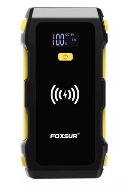 Бустер пусковое зарядное устройство для авто Foxsur FJS-700 (26800 mAh, 800A) - изображение 2