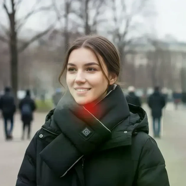 Шарф з підігрівом Intelligent Heating Scarf — USB 5V, 3 режими - Фото 5 Шарф з підігрівом Intelligent Heating Scarf — USB 5V, 3 режими - изображение 5