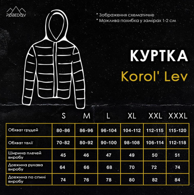 Чоловіча демісезонна куртка Pobedov Soft Shell чорно-сіра з капюшоном 2XL - зображення 6