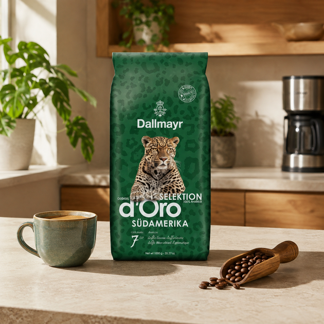 Кофе в зернах Dallmayr Sudamerika 1 кг - изображение 4