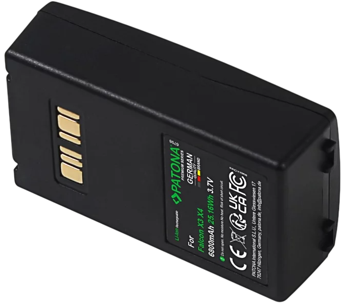 Bateria PATONA Premium do Datalogic Falcon X3 BT-10 BT-26 (4055655251723) - Zdjęcie 3 Bateria PATONA Premium do Datalogic Falcon X3 BT-10 BT-26 (4055655251723) - obraz 3
