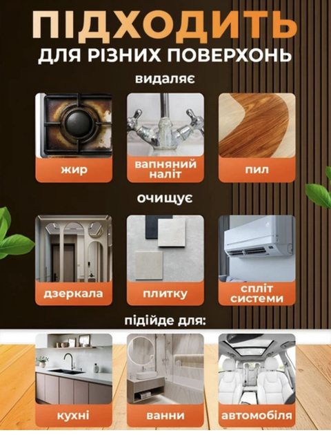 Пароочисник для будинку 6 в 1 2500вт Паровий очищувач для авто меблів (Віпарювач-пароочисник) - зображення 3