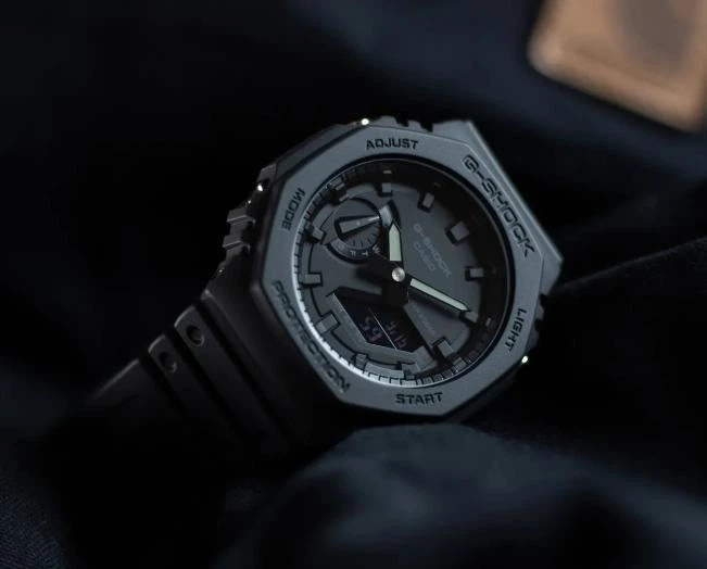 Мужские часы Casio GA-2100-1A1ER - изображение 2