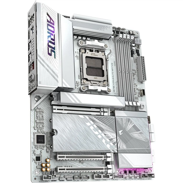 Материнська плата GIGABYTE X870E AORUS ELITE WIFI7 ICE (X870E A ELITE WIFI7 ICE) - изображение 2