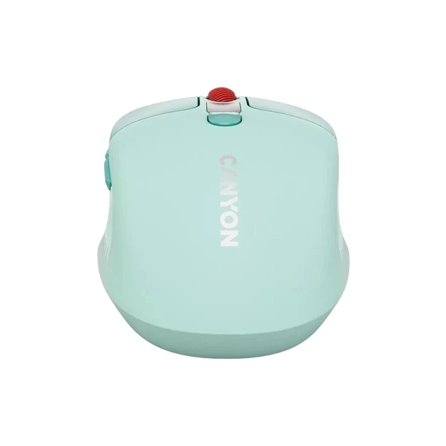 Мишка Canyon MW-26 LCD Silent Wireless/Bluetooth Green (CNS-CMSW26GR) - изображение 7