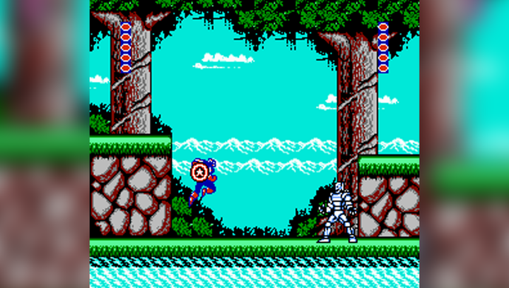 Сборник Игр RMC Famicom Dendy 4 in 1 JY-002 TMNT 4, Tiny Toon 1, Captain America Avengers, Ninja Cat 90х TV Game Английская Версия Только Картридж Б/У - изображение 8