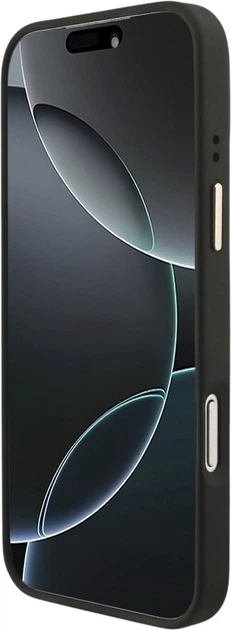 Etui na smartfon Apple iPhone 18 Pro/17 Pro Guess 4G Big 4G Classic Logo Big Strap Metal Buttons Black (GUHCP18LP4G4BCSK) - obraz 5