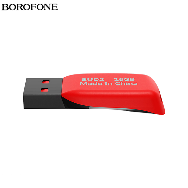 USB флешка 64Гб USB2.0 накопитель информации Borofone BUD2 - Фото 5 USB флешка 64Гб USB2.0 накопитель информации Borofone BUD2 - изображение 5