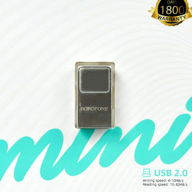 USB флешка 4Gb USB2.0 накопитель информации Borofone BUD5 мини - изображение 3
