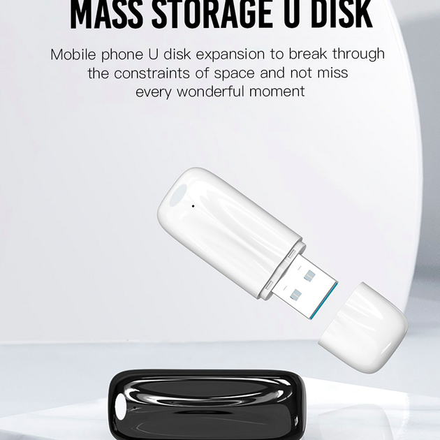 USB-флешка 64Gb USB3.0 Швидкісна Накопичувач інформації XO U30 - зображення 6