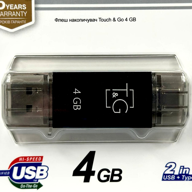 USB флешка 4Gb USB Type-C накопитель информации T&G Star 009 - Фото 2 USB флешка 4Gb USB Type-C накопитель информации T&G Star 009 - изображение 2