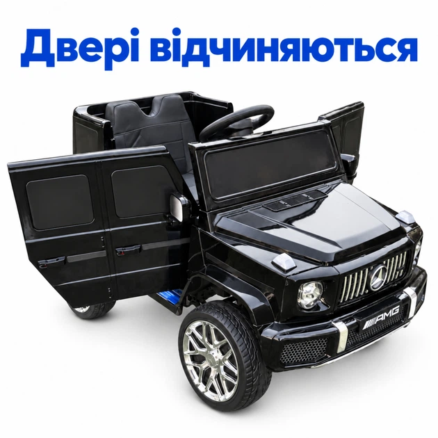 Детский электромобиль Mercedes G63 XW-2188 4WD, чёрный - изображение 2