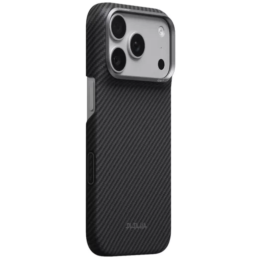 Карбоновый чехол Pitaka Edge Ultra-Slim Twill Black/Grey для iPhone 18 Pro Max | 17 Pro Max (KI1801PM) - изображение 2