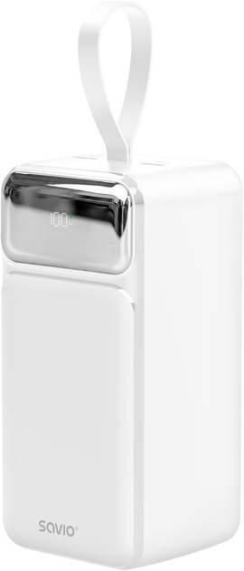 Powerbank Savio BA-15 50000 mAh White (SAVBA-15) - Zdjęcie 1 Powerbank Savio BA-15 50000 mAh White (SAVBA-15) - obraz 1