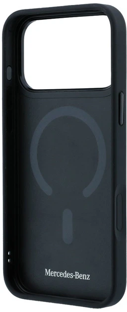 Чохол для смартфона Apple iPhone 17 Pro / 18 Pro Mercedes Leather Mesh with Bow Line MagSafe Blue (Mer008915) - зображення 7