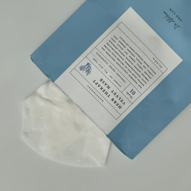 Тканинна маска Dr.Althea для обличчя заспокійлива PRO LAB Herb Therapy Velvet Mask 27 г - изображение 3