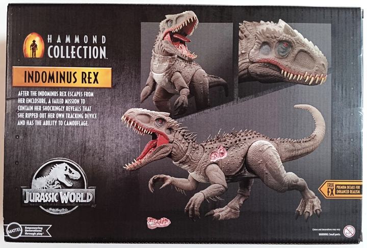 Динозавр Индоминус Рекс Jurassic World Hammond Collection Indominus Rex JKG98 (JKG98) - изображение 11