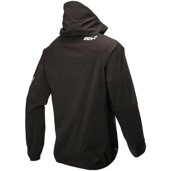 Куртка мембранна для бігу Inov-8 Stormshell FZ чорна чоловіча, L, (000579.BK.L) - изображение 2