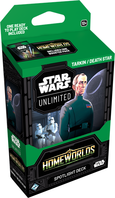 Набір карт Fantasy Flight Games Star Wars: Unlimited Card Game - Homeworlds  - Spotlight Deck - Tarkin / Death Star 3 шт. (ZES841333140366) - зображення 3