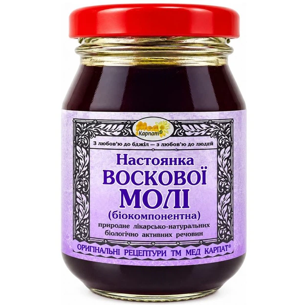 Настой восковой моли 25% 60мл - Фото 1 Настой восковой моли 25% 60мл - изображение 1